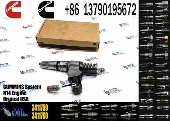 Genuine High Quality Common Rail Injector Diesel Fuel Injector 3411765 3411766 3411759 for Engine Parts