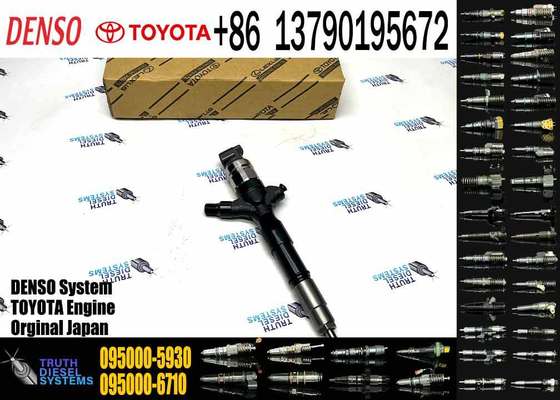 095000-5930 Diesel Engine Injection 23670-09060 Electric Fuel Injector 0950005930 for Denso for Toyota