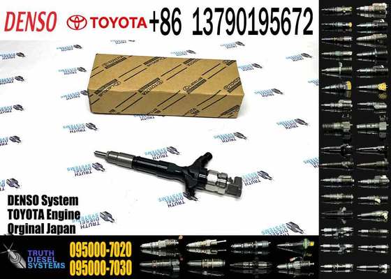 Common Rail Fuel Injector Nozzle 095000-7020 23670-39175 Injection Valves for Toyota 1KD-FTV Diesel Engine