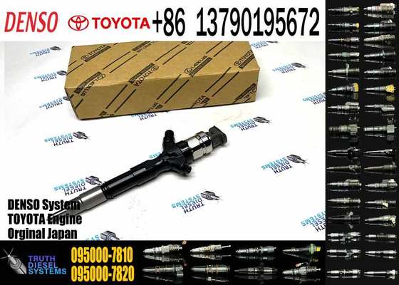 095000-7810 23670-30290 Diesel Common Rail Injection Valve Part Number DCRI107820