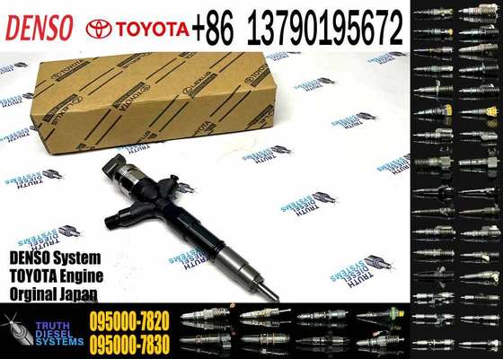 Common rail injector 095000-7820 Common rail injector 095000 7820 23670-30265 is applicable to electronic Toyota injector