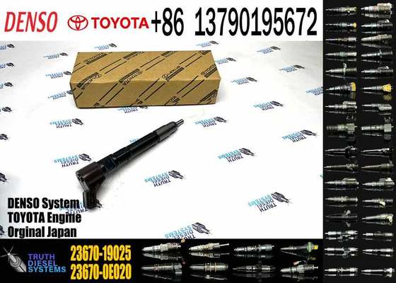 295700-0560 23670-0E020 23670-09430 23670-19025 23670-11020 Diesel Common Rail Fuel Injector for toyota Fortuner 1GD-FTV