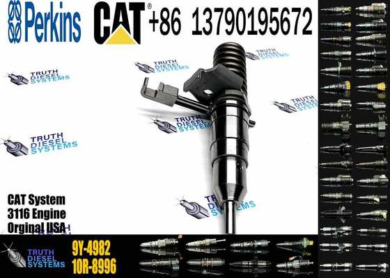 Excavator Accessories Fuel Injector 0R8682 0R8467 9Y-4982 1278220 0R0471 1014561 for Caterpillar 3116 Diesel Engine Spare Parts Construction Machinery