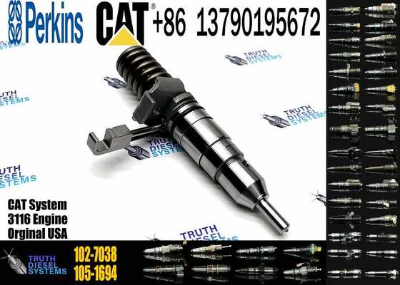 Diesel Common Rail Fuel Injector 101-4561 101-8673 102-7038 105-1694 Mechanical Injector Compatible For Excavator