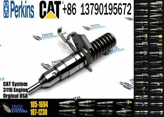 High Quality Common Rail Fuel Injector 102-7038 105-1694 107-1230 for Caterpillar Sprayer Excavator 3116