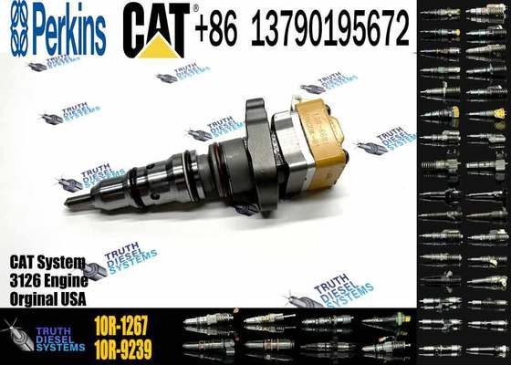 New Diesel Engine Injector 1OR-1267 188-1320 10R-9237 173-9379 10R-0781 4CR0197 156-8895 for Caterpillar C3126 Common Rail Steel
