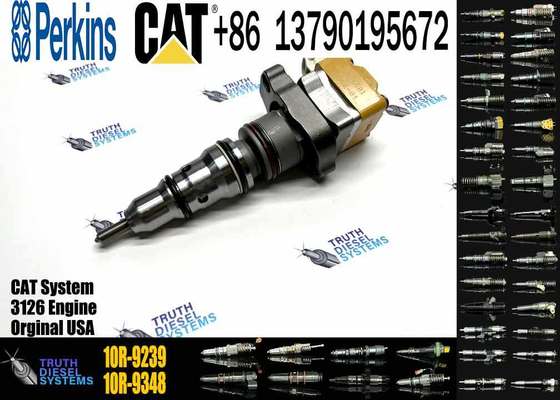 Excavator Common Rail Injector 2225972 Diesel Fuel Injector 222-5972 10R9239 10R-9239 for Caterpillar Engine 3126 3126B 3126E