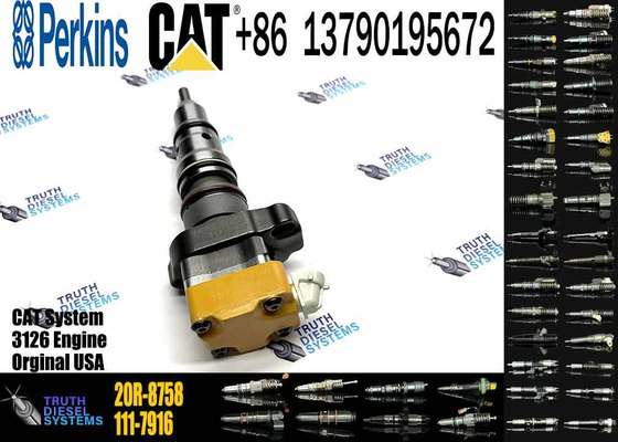 New High Quality Factory Price Common Rail Fuel Injector 20R-8758 20R8758 for Caterpillar 3126 Engine