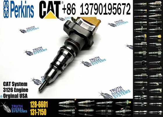 128-6601 178-0199 1286601 Fuel Injector Common Rail Injector for 3126B 3126E Engine 120H 135H Motor Grader 953C 963C Loader