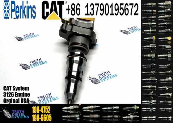 High Quality 3126B Engine Fuel Injector 10R0782 10R-0782 196-4229 1964229 198-4752 diesel Injector Assembly for CAT