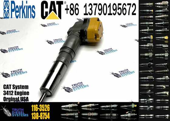Diesel Engine Parts Fuel Injector 174-7526 1747526 174-7527 111-7916 59-0835 159-0836 for Excavator Loader 990 3408 3412 5110B 116-3526