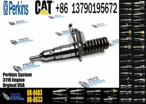 Remanufacture Excavator Bulldozer Diesel Engine Fuel Injector diesel Nozzle 0R-8483 127-8222 127-8225