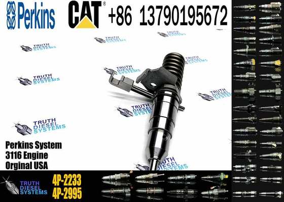High Quality Diesel Truck Parts Diesel Fuel Injector 4P2233 4P-2233 for CAT 3116 Engine