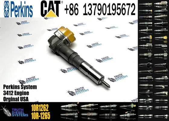 High Quality Fuel Injector 222-5963 Diesel Engine Fuel Injector 10R-1262 10R1262 2225963 for CAT 3126E 5110B 3126B 3512B