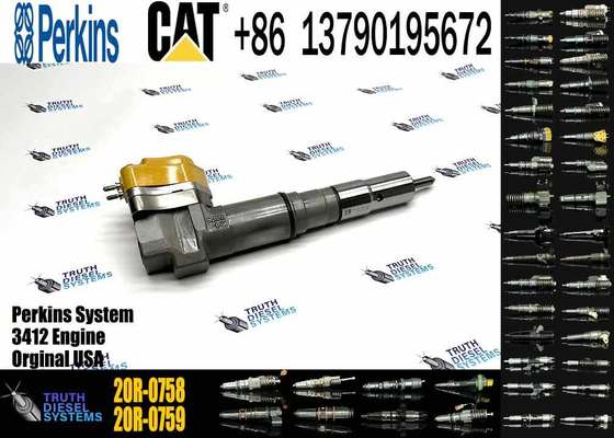 Fuel Injector 174-7526 232-1183 232-1171 232-1175 20R0758 232-1173 232-1168 174-7528 for 3412E 3408E Engine