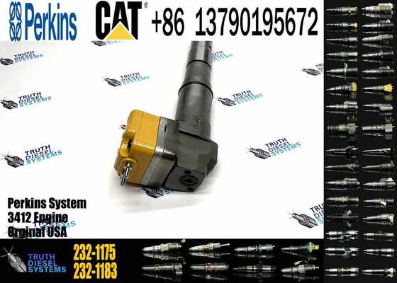 Excavator Engine Parts Fule Injetor 169-7408 174-7527 222-5967 20R-0760 232-1175 173-9272 for 3412E 3408 Fuel Injector