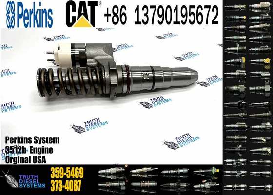 New Caterpillar C3512B Common Rail Diesel Engine Injector Set Including 359-5469 3920214 20R-0850 20R3483 Injector Pieces