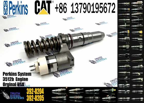 Diesel Common Rail Diesel Fuel Injector 392-0204 3920204 for Caterpillar CAT 3508 3512 3516 3508B 3516B Diesel Engine