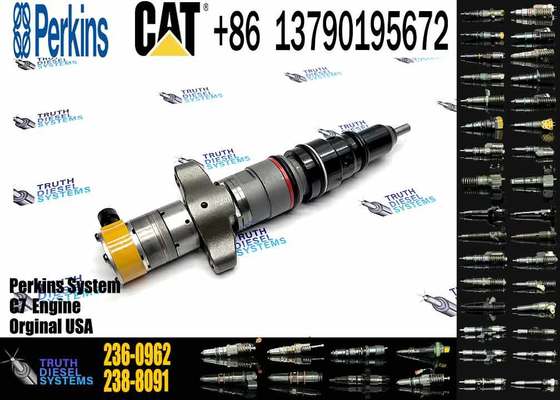 Aluminum Fuel Injector 236-0962 557-7627 387-9427 for Cat Engine C7 140 950H 962H Diesel Type