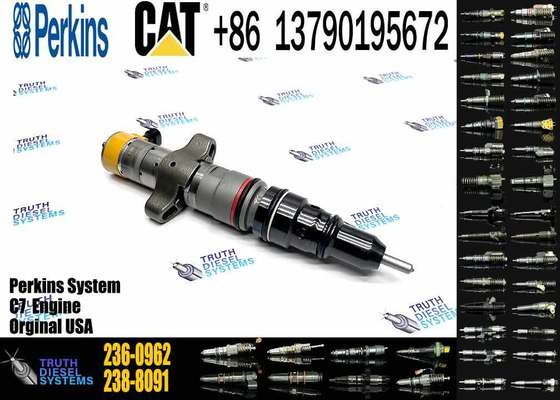 Aluminum Fuel Injector 236-0962 557-7627 387-9427 for Cat Engine C7 140 950H 962H Diesel Type