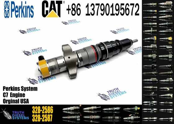 Diesel Fuel Injector 328-2586 for Caterpillar C7 Engine 324D 325D 326D 329D 3282586