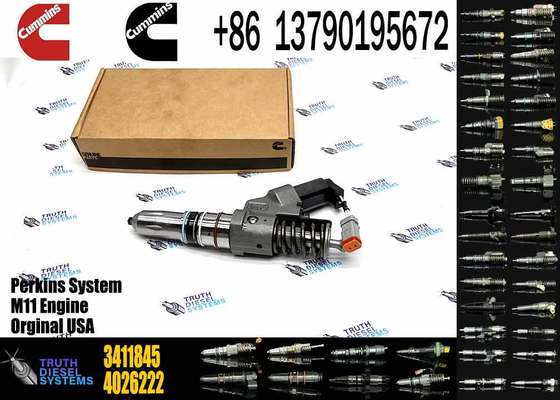 FOR Cummins Qsm11 Engine Fuel Injector Assembly 3411845 Construction Machinery Excavator Accessories Nozzle