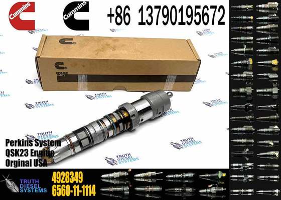 Factory Remanufactured Injector 4928349 Diesel Common Rail Injectors for Diesel Engine Parts