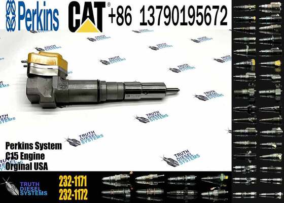 New 3412E 3408 Diesel Fuel Injector for Excavator Engine Parts 232-1171 10R-1267 232-1183 10R-1266 4CR01974