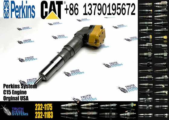 Excavator Engine Parts Fule Injetor 169-7408 174-7527 222-5967 20R-0760 232-1175 173-9272 for 3412E 3408 Fuel Injector