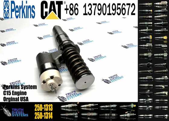Fuel Injector 250-1313 386-1757 2501313 for C12 3516B 3512B Construction Machinery Parts