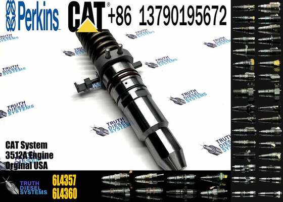 3512A Diesel Engine Parts Fuel Injector7E6408 9Y3773 6L4357 6L4360for CAT Caterpillar Construction Machinery