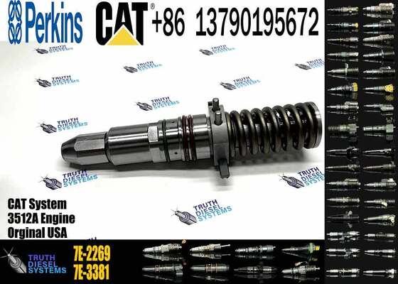COMMON RAIL DIESEL FUEL INJECTOR 4P-9075 7C-4174 7C-4175 7C-9576 7C-9577 7C-9578 7E-2269 For 3508 3512 3516 3524 Engine