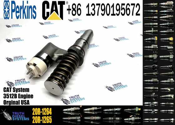 Fuel Injector 392-0200 20R-1264 3920200 20R1264 Compatible with Cater Pillar for CAT 3508 3512 3516 3524 diesel Engine
