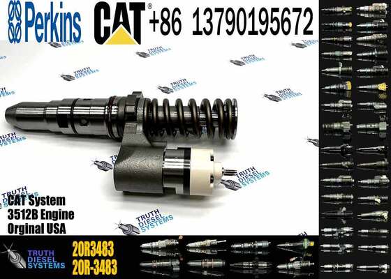 Genuine Berserk 20R-3483 High Quality Generic Remanufactured Fuel Injector 20R-3483 20R3483 for Engine 3512C 3516C