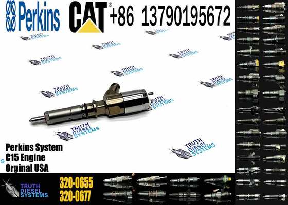 Diesel Common Rail Fuel Injector 320-0655 10R-7674 10R7674 3200655 2645A751 for Caterpillar C6.6 Excavator 320d
