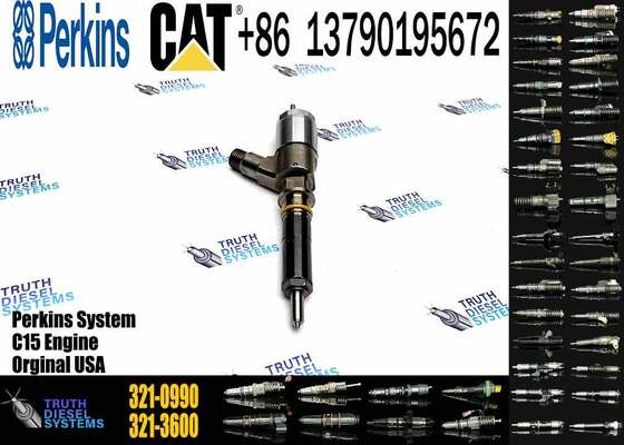 New Diesel Fuel Injector 321-0990 2645A743 10R-7668 2645A705 2645A709 2645A731 for Caterpillar C6.6 Perkins 1106D