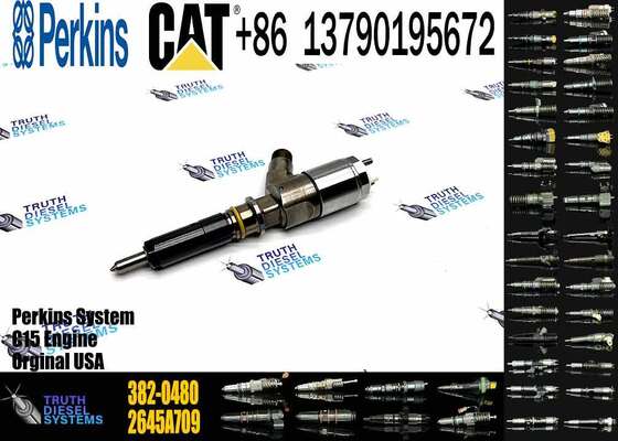 New Diesel Fuel Injectors 282-0490 2645A709 382-0480 306-9380 2645A734 320-0680 for Caterpillar C6.6 Excavator Truck Engine
