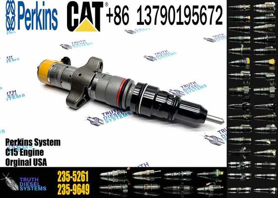 For Caterpillar C-9 Engine Diesel Fuel Injectors 235-2888 235-5261 235-9649 235-5518 235-1400 235-1401 Aluminum Nozzle Injectors