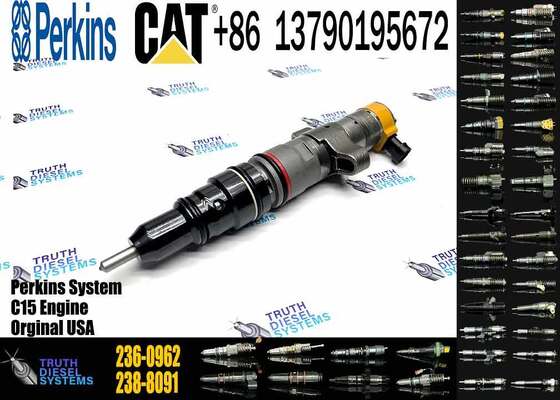 Common Rail Fuel Injector 236-0962 2360962 10R-7224 10R7224 for Caterpillar E330C 330C C-9 Engine