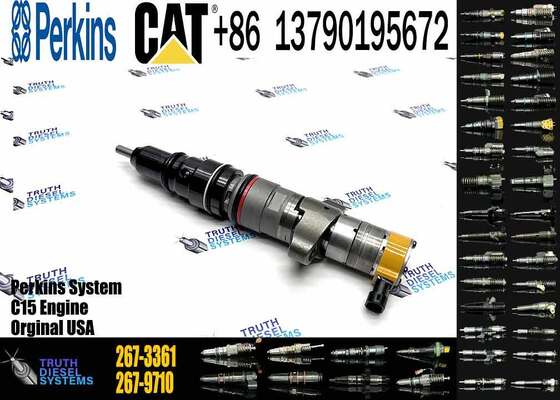 Excavator Parts D6R C7 C9 Engine Fuel Injector 387-9434 387-9433 267-3361
