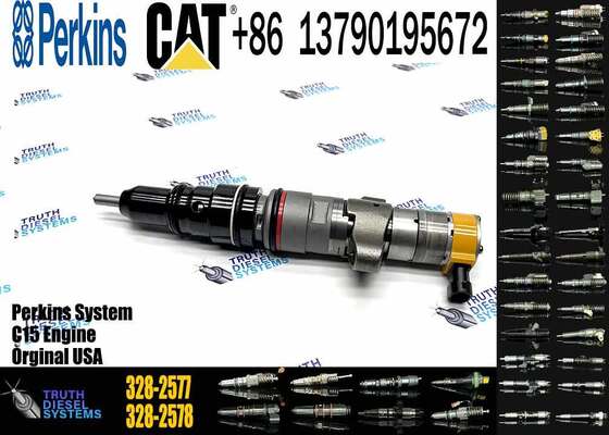 Diesel Injector 328-2580 Common Rail Injector 328-2580 293-4074 328-2577 for CAT C9 330D 340D 336D Excavator