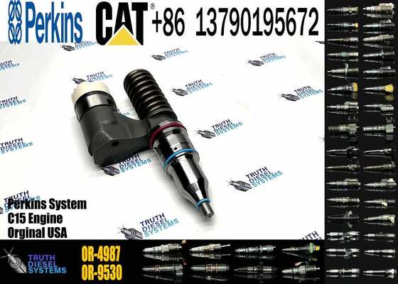 Excavator Parts Diesel C12 Engine Injector 208-9160 0R-9595 1OR-1814 OR-4987 161-1785 New Stainless Steel Injector for Excavator