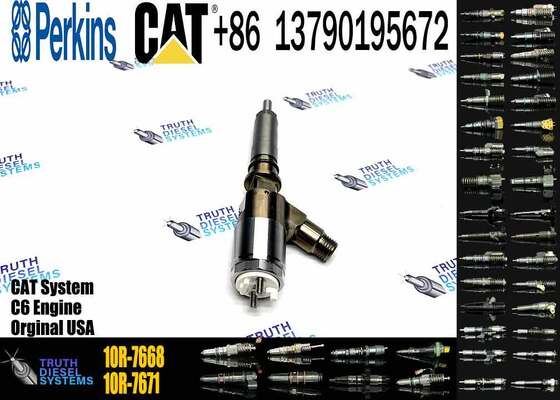 New Diesel Fuel Injector 321-0990 2645A743 10R-7668 2645A705 2645A709 2645A731 for Caterpillar C6.6 Perkins 1106D