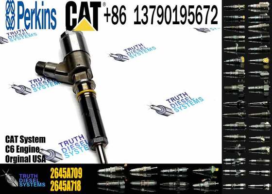 New Diesel Fuel Injectors 282-0490 2645A709 382-0480 306-9380 2645A734 320-0680 for Caterpillar C6.6 Excavator Truck Engine