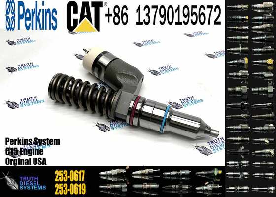Excavator Part Fuel Injector Assembly 618-0751 253-0617 374-0751 6180751 2530617 3740751 for Engine C15 C18 C27 C32 CAT