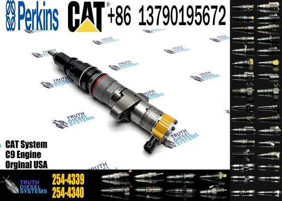 330D Excavator Fuel Injector 387-9434 387-9433 254-4339 for Caterpillar Engine C7 C9