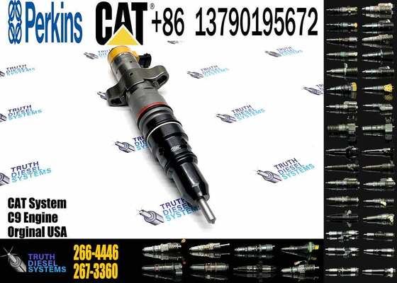 Diesel Fuel Injector 387-9433 3879433 for Excavator C9 Engine Common Rail Injector 336D 330D 266-4446 2664446