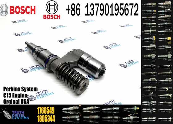 Diesel Common Rail Fuel Injector for Scania Excavator Engine Model 1734493 1766549 1920420
