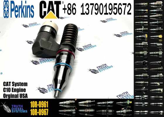 New Condition C12 Engine Diesel Fuel Injector 10R-0961 212-3469 203-3464 317-5279 350-7555 for Excavator Parts