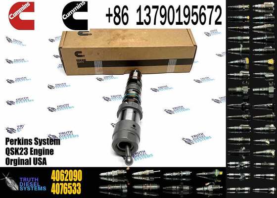 New Construction Machinery Fuel Injector Parts for QSK23 Diesel Compatible for C-UMMINS Diesel 4062090 4077076 3766446